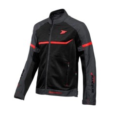 Geaca (jacheta) barbati pentru scuter - motocicleta Racing vara Seventy model SD-JR30.1 Mojave culoare: negru/rosu Negru/rosu XXL