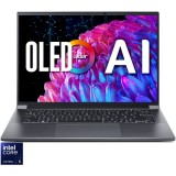 Laptop Acer Swift X 14 OLED SFX14-72G-5043 cu procesor Intel&reg; Core&trade; Ultra 5 125H pana la 4.5GHz, 14.5&amp;#039;&amp;#039;, 2.8K OLED 120Hz, 16GB LPDDR5X RAM,