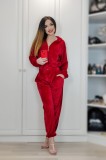 A697-81111 Trening casual din 2 piese din catifea, M