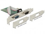 PCI Express la 2 x Serial RS-232, Delock 89555