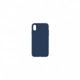 Husa Compatibila cu Apple iPhone XS Max - iberry Magnet Silicon Soft Albastru, Carcasa