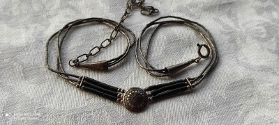 COLIER argint MEXIC de efect SPLENDID manopera EXCEPTIONALA tip choker DE EFECT foto