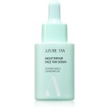 Azure Tan Night Repair ser autobronzant pentru fata pentru noapte 30 ml
