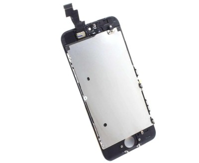 Display iPhone 5S LCD Negru Complet Cu Tablita Metalica Si Conector Amprenta foto