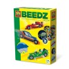 Set creativ Beedz - Margele de calcat Masina Glow in the Dark, SES Creative