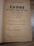 Cuore ce simte inima copiilor (Traducere de Clelia Bruzzesi cu o precuvantare de A.I.Odobescu,editia a V-a) - Edmondo de Amicis