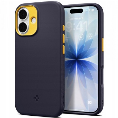 Husa MagSafe pentru Apple iPhone 17, Spigen, Caseology Nano Pop, Mov foto