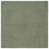 vidaXL Covoare de zonă Verde măsliniu 120 x 120 cm Iută 42010582