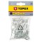 Set 50 buc. nituri de aluminiu 4,8 x 23 mm TOPEX 43E507 HardWork ToolsRange