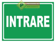 Indicator intrare foto