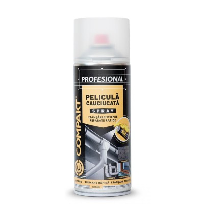 Spray pelicula cauciucata pentru etansari, Compakt, transparent, 400 ml foto