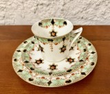 SET DE 3 PIESE DIN PORTELAN FIN- MARCAJ J.G.S.&amp;Co FOLEY CHINA ENGLAND- COLECTIA JEWEL 1898- 1936