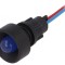 Lampă de control LED albastru 12-24V &Oslash;13mm