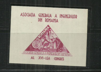 ROMANIA 1946 - A.G.I.R., COLITA NEDANTELATA, MNH - LP 184 foto