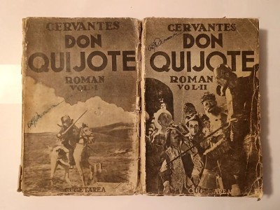 Miguel Cervantes - Don Quijote (trad. Al. Iacobescu) (Ed. Cugetarea) (2 vol) foto