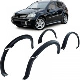 Set de aripi de fender pentru arcurile rotilor, potrivit pentru Mercedes ML W164 05-11 Performance AutoTuning