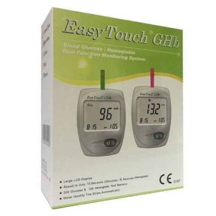 Analizor pentru masurat Glicemie si Hemoglobina EasyTouch GHb