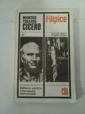 FILIPICE Discursuri impotriva lui Marcus Antonius - MARCUS TULLIUS CICERO foto