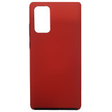 Husa APPLE iPhone 11 Pro Max &ndash; 360 Grade Colored (Fata Silicon/Spate Plastic) Rosu