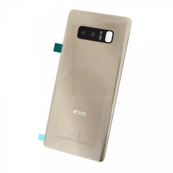 Capac Baterie Samsung Galaxy Note 8 Duos, N950FD, Gold, OEM
