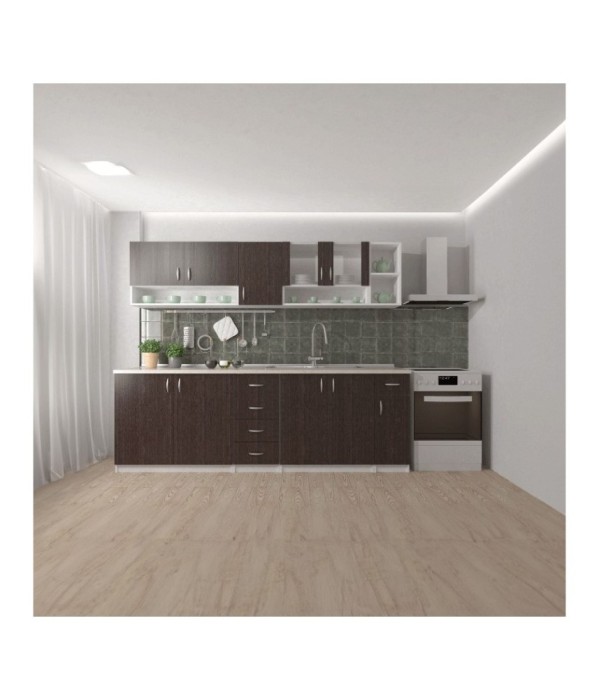 Bucatarie Roza 250cm