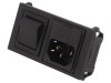 Conector AC soclu mamă 10A 250VAC