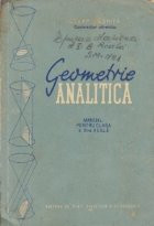 Geometrie analitica - Manual pentru clasa a XI-a reala