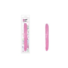 Charmly Pliable Double Dong - Dildo Dublu Roz, 33 cm