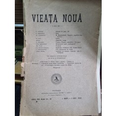 Revista Vieata Noua Nr. 14-16 Mseptembrie-ocrombrie 1912