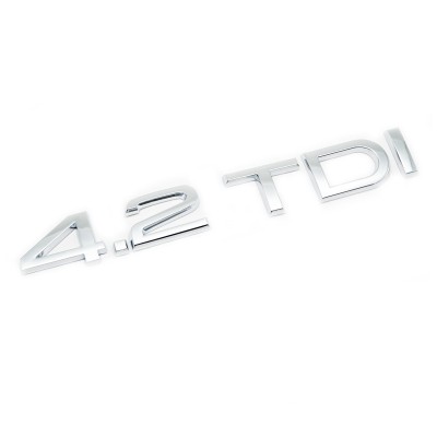 Emblema 4.2 TDI spate portbagaj Audi foto
