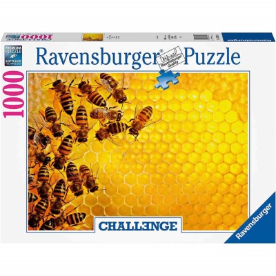 Puzzle Provocare Albine Si Fagure, 1000 Piese foto