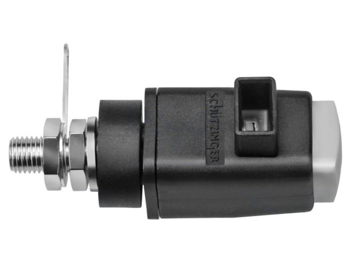 Clemă de laborator gri 300VDC 16A
