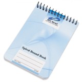 Carnetel Notite, Spiral Bound, 50 File, Dimensiune A7, Culoare Bleu