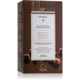 Korres Argan Oil Culoare permanenta pentru par cu ulei de argan culoare 5.7 Chocolate 50 ml