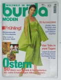BURDA MODEN , WELTWEIT IN MODE ( INTREGA LUME A MODEI ) , NUMMER 3 , 1995 * TEXT IN LIMBA GERMANA