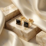 Cercei Onixul Imperial , Cercei placati 14K
