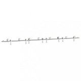 Cumpara ieftin Set piese pentru usa glisanta, argintiu, 400 cm otel inoxidabil