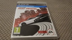JOC Need for speed NFS Most Wanted ps3 playstation3 ps 3 original curse de masini auto