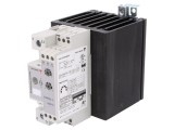 Releu semiconductor 1-fazat 50A 190-550VAC 0-5VDC