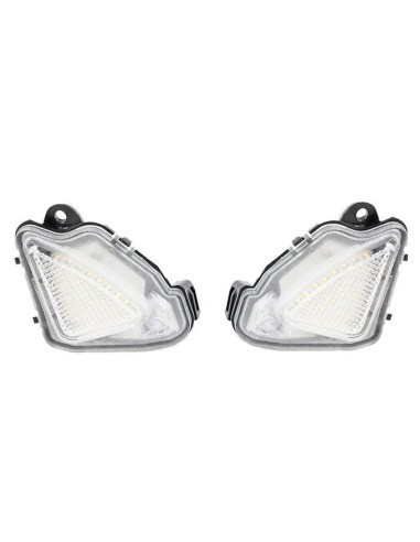 Set 2 Lampi Led Undermirror Skoda Superb 3, Octavia 3, Karoq, Kodiaq cod OE: 3T0945292B / 3T0945292
