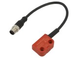 &Icirc;ntrerupător de siguranţă magnetic BERNSTEIN AG, IP69, plastic, 0,25m