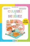 Caiet de activitati Colorez si desenez pentru grupa mijlocie, autori: Ramona Maria Leach, Gheorghita Dorobantu, Carti educative