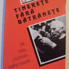 TINERETE FARA BATRANETE , SA DAM SANATATE ANILOR NOSTRI , UN GHID DE SANATATE PENTRU VARSTNICI de GILL GARRETT , 1994 * PREZINTA HALOURI DE APA SI SUB