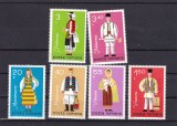 ROMANIA 1979 LP 995 COSTUME NATIONALE SERIE MNH, Nestampilat