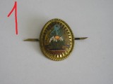 QW14 - Emblema militara / cuc - mica - uscat - comunism - piesa de colectie