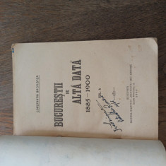 BUCURESTII DE ALTADATA - C. BACALBASA , VOLUMUL II **1928