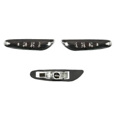Set 2 buc lampa semnalizare aripa Bmw Seria 1 (E81/E82/E87/E88) 2004-2013; Seria 3 (E46) 2001-2005; Seria 3, E90/E91/E92/93) 2004-2013 , Seria 5 (E60