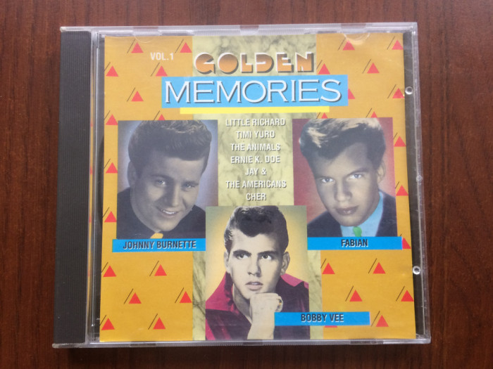 Golden Memories Vol. 1 various cd disc selectii muzica pop rock rnr anii &#039;60 VG+
