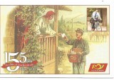 Cartepostala-POSTA ROMANA155 de ani de traditie si modernitate-Factor postal1860, Necirculata, Printata