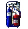 Set complet statie sudura profesionala butelie de oxigen 2L, butelie butan 1L,, Oem